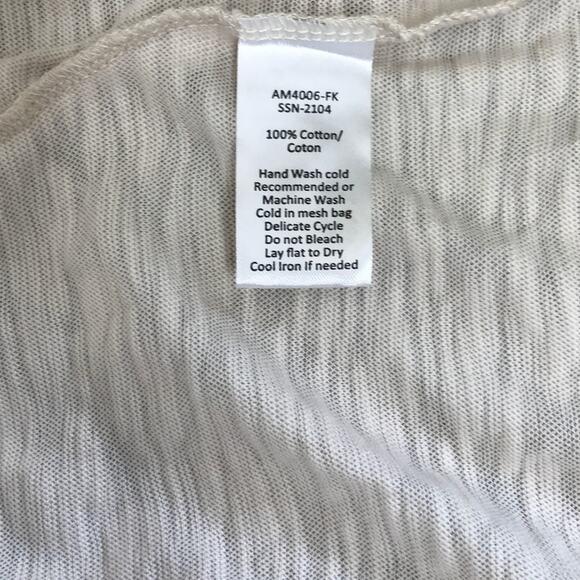 ATM Slub Jersey Destroyed Wash Henley Burnout Minimalist Basic Capsule Size XL - Picture 5 of 5